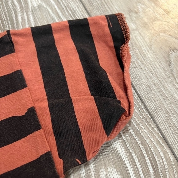 Sproet & Sprout Organic Cotton Girl's Stripe T Shirt Dress Size 5/6 - Picture 4 of 8